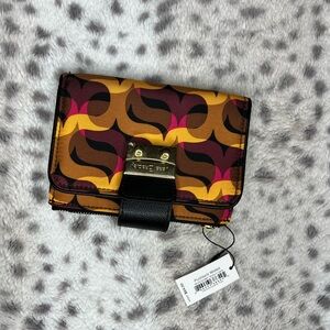 NWT Vera Bradley Pushlock Wallet in Modern Lights